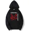 Rapper Lil Peep Love kommer att riva oss isär hoodie hiphop streetwear hoodies män höst vinter fleece grafiska tröjor G12291090507