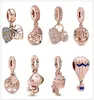 Nuevo popular 925 Sterling Silver para brazalete de encanto original Árbol de rosa de la vida Amor Family Charm Beads Joyería de bricolaje1988151