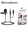 35mm till 35mm Jack Interface Phone Microphone Mini Portable Microphones Condenser Clipon Lapel Lavalier Mic Wired Type C Micropo2897301