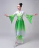 Stage Wear Classical Dance Performance Costumes Female Adult Fan Umbrella Yangge Clothes Ethnic Square