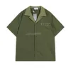 Новая рубашка рубазы Rhude Blouse Polo Designer Polo рубашка футболка Mens Polos Men Po для мужского нового стиля высококачественная рубашка Rhud