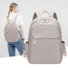 Verão 2024 Backpack simples e leve que pega uma mochila com grande capacidade de computador oxford pano lazer feminino