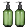 Bouteilles de rangement 2pcs Pompe à distributeur pour le shampooing à main le rince-bouche et la pression