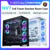 Towers Phanteks NV7 Seaview Room Eatx Case argb Control de luz COMPUTADORA DE COMPUTADORA DEL ESCRITO COMPLETO Soporte ATX Typec Twoway Colocación