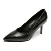 Chaussures habillées Petite taille 31-43 Talons minces noirs talons hauts pour femmes grandes 41 42 pompes