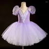 Stage Wear Ballet Profissional Tutu Mangas compridas Vestido de cisne branca de cisne de cisne cisne