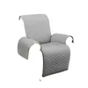 Chair Covers Recliner Cover Adjustable Elastic Straps Anti-Skid Home El Office Couch Furniture Slipcovers Light Gray L