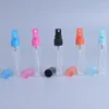 Storage Bottles 500 X 5ml Colorful Portable Sample Perfume Glass Refillable Travel Empty Bottle Mini Spray Atomizer Container