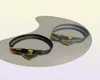 Hochwertige Kupfer -echte Leder -Lady -Silberarmbänder Luxusdesigner Italien Brand Fashion Classic Identification Bangles Frauen1640615