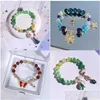 Charm Bracelets Tighnari Naa Hu Tao Women Bracelet Genshin Impact Woman Fashion Cosplay Crystal Chain Bangles Gifts Armband Drop Deli Dhmpn