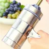 Makers 5 Mould Stainless Steel Noodle Maker Fresh Press Pasta Machine Juicer Cookware Making Spaghetti Kitchen Tools Small Noodle Press