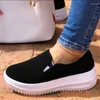 Casual Shoes Women Flats Running Platform Sneakers Sport Wedges Fashion Ankle Female Designer Slip On Zapatillas Mujer