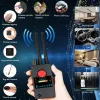 Systeme G528 Antispy Hidden Camera Detektor Infrarot Scanner Wireless RF Signalerkennung GPS Tracker Erkennen Sie WiFi GSM Audio -Fehlerscanner