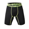 Calças masculinas que executam sports esportes shorts de compactação trepinging hights calças calças de moles