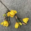 Fiori decorativi 70 cm Magnolia artificiale decorazione per matrimoni Feel Flower Art Silk