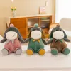 كرتون Donkey Doll Plush Toy Cloth Doll Scarf Donkey Doll's Children's Home Pillow Wholesale