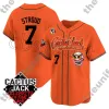 Niestandardowa sprzedaż Mężczyzn Młodzież Houston CJ Stroud Cactus Jack Jeremy Pena Alex Bregman Jose Altuve Yordan Alvarez Justin Verlander Kyle Tucker Baseball Jersey zszyta