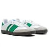 2024 Designerskor Vegan Og Casual Shoes Leopard för herrkvinnor Wales Trainers Cloud White Core Black Collegiate Green Gum Plate-Forme Platt Sneakers