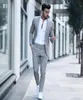 Men039S Party Wear Suits Silver Wedding Tuxedos 2020 Lastest Groom Outfit Trim Fit Brown Groomsmen A inire Two Piece Jacketpan3347157