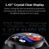 Montres Global Version Black Shark S1 Classic Watch Smartwatch 1.43 '' AMOLED DISPAHE SANTÉ SHEALTING FITNY Fitness 100+ Sport Modes