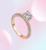 Iparam Fashion Charm Shiny AAA Zircon Silver Color Ring Luxury New Design Women039S Engagement Party Jewelry Gift Q07081303067