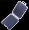 SD XD TF MMC Memory Card Holder CF Cards Protection Container Plastic Transparent Storage Box Jewel Case9991426