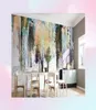 Wallpapers Modern Abstract Graffiti Art 3d Mural Wallpaper European Retro Ink Mark Golden Living Room Slaapkamer TV Achtergrond Wall P1215132