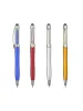 Pens Lot 50PCS Kolor Crystal Stylus Ball Pen Touch Screen Balpoint PET Niestandardowe logo Pen promocyjny Pen prezentowy spersonalizowany prezent