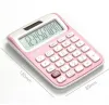 Calcolatrici calcolatrice tromba mini piccola calcolatrice ragazza simpatica studente rosa composto studente portatile studente bianco fornitura di uffici solare