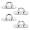 Hooks U Hanging Stainless Steel Staples Hardware Ring Wall Mount Heavy Duty Hanger