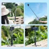 GoPro Insta360 X3 DJI Action3 Akasoアクションカメラ用のSmallrig Selfie Stick Tripod for Gopro Insta360 x3 dji Actionスマートフォンホルダー用の携帯電話クリップ付きカメラ