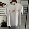 Yaz Mens T Shirt 24ss Kadın Tees Mektup Baskı Klasik Moda Gençlik Kısa Kollu Nefes Alabilir Tee Yüksek Kaliteli Tasarımcı Omuz Tonçları XS-XXL