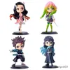 Action Toy Toy Toy anime Demon Slayer Figure Kimetsu no Yaiba Kochou Shinobu Figure Kamado Tanjirou Kamado Nezuko Toys