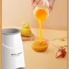 Karıştırıcılar Elektrik Meyve Sağı Mutfak Meyve Mikserleri için Mini Taşınabilir Karıştırıcılar Çıkarcılar Çok Fonksiyonlu Meyve Suyu Makin Makinesi Ev Cihaz Yiyecekleri
