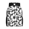 Rucksack Fußball Fußballmuster 15inch Laptop Casual School Travel