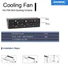 Stands 2022 New Slim Cooling Fan Console Cooler Smart Thermostat 3 Fans System Station för Sony PlayStation 4 PS4 Slim