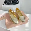 High Quality Thick Heeled Mary Jane Early Spring One Line Buckle Ballet Shoes, Shallow Mouth Single Shoes for Women