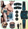 Voll -Set EMS Wireless Muscle Stimulator Trainer Smart Fitness Abdominal Training Hüfte Trainermaschinenmaschinen Elektrische Muskelstimulator8117123