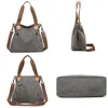 Drawstring Luxury Women's Designer Brand Crossbody Bag Canvas Shoulder Bags Multi Functional Large Capacity Tote