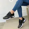 Scarpe casual vulcanizzare la primavera autunno tondo i colori misti aumentano le scarpe da ginnastica per le donne zapatillas mujer