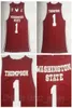 Washington State Cougars College 1 Klay Thompson Jerseys Men Basketball University Red M Color Breattable Shirt For Sport Fans Pure Cotton High Quality4349539