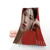 Handduk Lee Sung Kyung Fashion Customtowel Printed Cotton Face/Bath Handdukar Mikrofiber Tyg för barn Män Kvinnor Size 35x75cm 0506