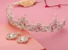 Fleurs de mode Crystal Crystals Cristaux Mariage Bijoux Bijoux Robe ACCESSOIRES 2 PIÈCES SHIGNE