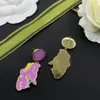 Cartoon Stud Moucrages d'oreilles Designers Designers Enamel Animal Slebing Lettre G Charme 18k Gold Silver plaqué pour femmes ACCESSOIRES DE BIJETS DE MEUAUDE