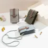 Bag Women Fashion Wild Crossbody Square Flap Messenger Ladies Mini Handbag Matte Leather Shoulder Female Clover Pattern