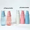 Bouteilles de rangement 5pcs 60 ml Nordic Travel Portable Disenser Bottle Ensemble de toilettes Kit de maquillage de maquillage