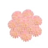 Dekorativa blommor Marigold Flower Head 50pcs Artificial DIY Simulation Ball 5x3cm Realistisk hemdekoration Silkkrans