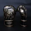 Боксерские перчатки 6 12 12 унций кожа кожа Muay Thai Guantes de Boxeo Sanda Free Fight Mma Kick Boxing Training Glove для мужчин, женщин, дети 240409