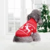 Dog Apparel Christmas Pet Clothes Soft Warm Comfortable Cute Sweater Costume Winter Coat Funny Convenient For Veterinary