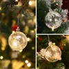 Decoratieve beeldjes Kerstdecor 2024 Decoratie liquidaties Home Kerstmisvergoeding Kleine ballen Decoreren